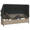 VidaXL 368358, Lounge, Obite siedzisko, Technorattan, Stal, Podgląd zdjęcia produktu 5