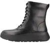 FITFLOP FitFlop F-Mode Leder-Schnürstiefeletten mit flachem Produktbild-Vorschau 2