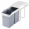 Hailo Inneneimer 1091309 hellgrau 15 L 225 x 230 x 340 mm Produktbild-Vorschau 3