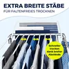 EASYmaxx Séchoir à linge extensible 185-250 x 56 x 98 cm - Voir les images du produit 6