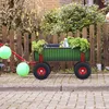 Relaxdays 4x kolo pro ruční vozík, pneumatiky z plné gumy Náhled obrázku produktu 2