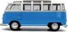 Solido 421186462 VW T1 Samba Bus 1962 blau weiß 1:18 Produktbild-Vorschau 2