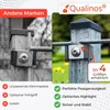Qualinos 10x hochwertige Doppelstabmattenzaun Befestigung Produktbild-Vorschau 5