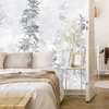 Muralo Vlies Fototapete Für Schlafzimmer BLUMEN Blätter Produktbild-Vorschau 6