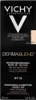 A product shot of a Vichy Dermablend foundation bottle against a black background. Anteprima dell’immagine prodotto