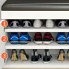 Schuhschrank Sitzablage Weiss Bank Modern Geräumig Loft 60 Produktbild-Vorschau 4