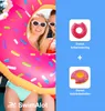 Schwimmring Donut pink - 110 cm - inkl. aufblasbare Produktbild-Vorschau 5