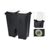 Excellent Houseware Pattumiera a 2 scomparti, plastica, Anteprima dell’immagine prodotto 6
