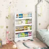 EUGAD Kinderregal mit 4 Ebenen, mit Kippsicherung, Weiß, Produktbild-Vorschau 5