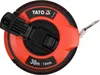 A close-up shot of a Yato brand tape measure. Náhled obrázku produktu