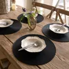 Ronde placemats - 6 stuks - 38 x 38 cm - Water- en Productafbeelding-voorbeeld 3