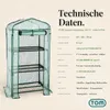 TOM Folien Gewächshaus | 0,3 m² | 140g/m² | Produktbild-Vorschau 13