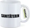 Huuraa Kaffeetasse Sanitäterin Schriftzug 330ml Weiß Produktbild-Vorschau 1