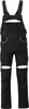 Planam Latzhose DuraWork Gr. 48 schwarz/grau Produktbild-Vorschau 1
