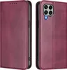 A product shot of a red flip phone case, shown from the front and back. Produktbild-Vorschau