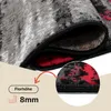 Tapiso Teppich MAYA Modern Schwarz Grau Rot Schlafzimmer Produktbild-Vorschau 8