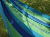 Verk Hamaka houpací síť 200 x 80 cm silné pruhy modré Náhled obrázku produktu 8
