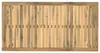 vidaXL Gartentisch Weiß 108,5 x 55 x 75 cm Massivholz Produktbild-Vorschau 4