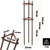 KADAX Sostegno per alberi da 150 cm in legno robusto, Anteprima dell’immagine prodotto 2