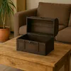 Schatzkiste Holztruhe Schatztruhe aus Holz mit oder ohne Produktbild-Vorschau 2