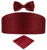 DonDon 3er Set Herren Kummerbund Fliege Einstecktuch Produktbild-Vorschau 1