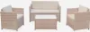 sweeek - Gartengarnitur aus Polyrattan - Perugia -  4 Sitze Produktbild-Vorschau 2