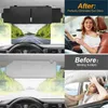 Sonnenblendenverlängerung fürs Auto - blendfreie Produktbild-Vorschau 2