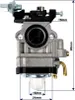 Carburatore per decespugliatore Einhell GC-BC 52 I AS Anteprima dell’immagine prodotto 4