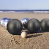 Billes de pétanque Relaxdays, lot de 6 billes en métal avec Voir les images du produit 2