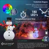 Pupazzo di neve LED KESSER® con telecomando - 8 modalità, Anteprima dell’immagine prodotto 5