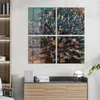DEQORI Glasbild Echtglas 4x50x50 cm 'Hongkong von oben' Produktbild-Vorschau 3
