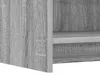 vidaXL Dressoir, grijs Sonoma, 75 x 36 x 80 cm, houtvezel Productafbeelding-voorbeeld 6