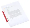ELBA 100555016 Heftstreifen PP rot kurz 35 x 150 mm Podgląd zdjęcia produktu 4