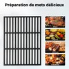Griglia in ghisa Wiltec 26 x 44,5 cm, griglia per grill a Anteprima dell’immagine prodotto 12