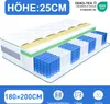Materac 180x200 25 cm Zintegrowany materac nawierzchniowy Podgląd zdjęcia produktu 1