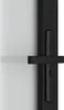vidaXL Innentür 93x201,5 cm Schwarz Mattglas und Aluminium Produktbild-Vorschau 5
