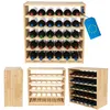 MODO24 Weinregal 30 Flaschen, Flaschenregal, Weinschrank, Produktbild-Vorschau 1