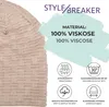 styleBREAKER Feinstrick Longbeanie Mütze mit Flecht Muster Produktbild-Vorschau 8
