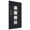 Porte d'ingresso vidaXL antracite 88x200 cm Anteprima dell’immagine prodotto 4