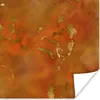 MuchoWow® Poster Marmor - Gold - Orange 100x100 cm - Produktbild-Vorschau 1