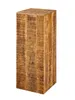 Soma Blumensäule 27x27 H50 o. 73cm Blumen Hocker Holz Produktbild-Vorschau 4