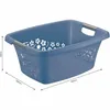 Rotho cesto portabiancheria 25L Flowers - cesto Anteprima dell’immagine prodotto 2