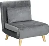 Fauteuil-lit HOMCOM, fauteuil pliant avec fonction lit, Voir les images du produit 1