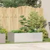 vidaXL Plantenbak, 120x80x40 cm, roestvrij staal Productafbeelding-voorbeeld 3