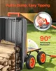 Chariot de jardin SucceBuy avec fonction basculante, Voir les images du produit 4