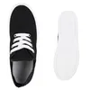 VAN HILL Damen Sneaker Low Schnürer Bequeme Stoff Schuhe Produktbild-Vorschau 3