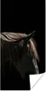 MuchoWow® Poster Pferd - Tiere - Weiß 20x40 cm - Plakat - Produktbild-Vorschau 1