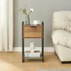 Beistelltisch 'Namsskogan' 62x33x32cm Walnussoptik Produktbild-Vorschau 2
