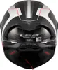 LS2 FF805 Thunder GP Raute Carbon Helm, weiß/grau, S  Produktbild-Vorschau 4