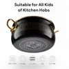 MASTERPAN  5-Piece Pot Set with Lids 20 / 22 / 24 / 26 / 28 Produktbild-Vorschau 3